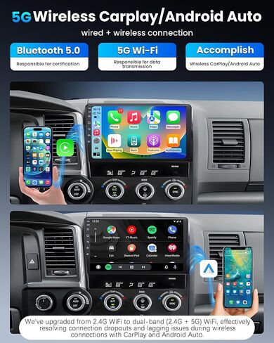 for Toyota Tundra 2007-2013 Radio Stereo Upgrade Replacement Head Unit in Saudi Arabia