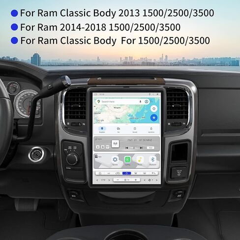 LINKSWELL Lite2 T-Style Car Radio for Dodge RAM 2013-2018 & 2019 Classic in Saudi Arabia