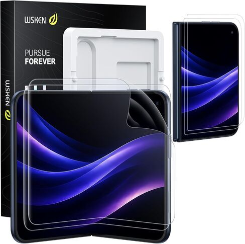 WSKEN for iPhone Duo Screen Protector - Face Unlock, Easily Install in Saudi Arabia