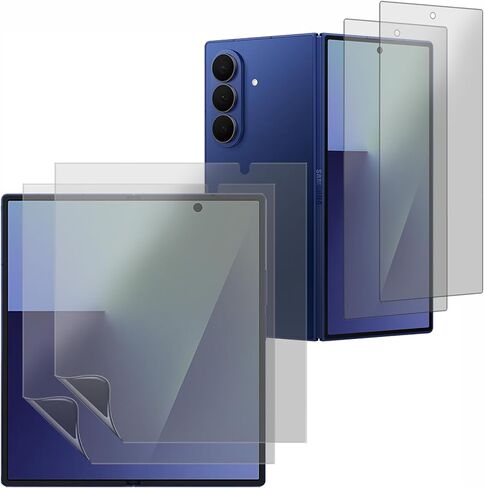 2 Pack Matte Inner Screen Protector For Samsung Galaxy Z Fold 8 Ultra 2 Pack Anti glare Front Tempered Glass Flim in Saudi Arabia