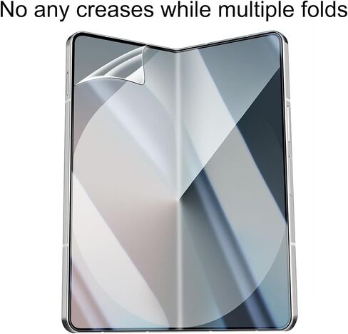 2 Pack Matte Inner Screen Protector For Samsung Galaxy Z Fold 8 Ultra 2 Pack Anti glare Front Tempered Glass Flim in Saudi Arabia