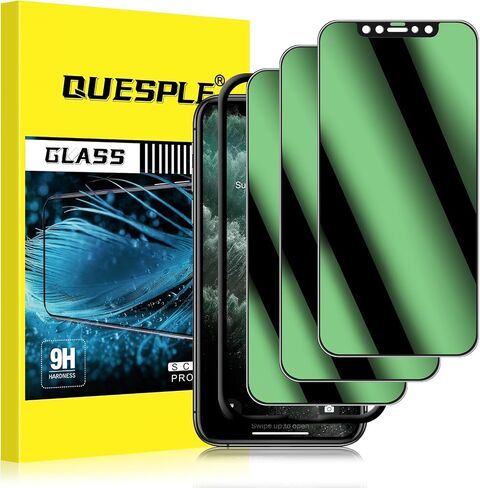 [3 Pack] Green Privacy Screen Protector for iPhone 15 Pro Max in Saudi Arabia
