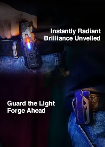 LOOP GEAR SK05 Pro 2 (with A03) 5000LM High Lumen Rechargeable Flashlight, EDC Flat Flash Light with Spot/Flood/Side Light & Strobe,IP68 Waterproof for Camping Hiking Emergency in Saudi Arabia