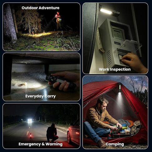 CSTEBOKE Sofirn IF24 2000 Lumens Rechargeable EDC Flat Flashlight in Saudi Arabia