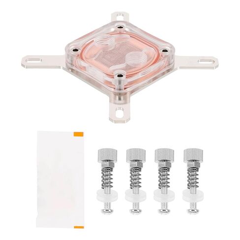 CPU Water Block Cover with Copper Base for Cooling in Saudi Arabia
