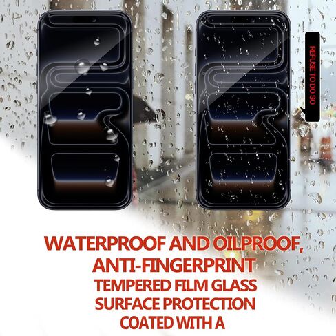 [2-2 Pack Privacy Screen Protector Designed For iPhone17Promax Anti Spy Private Tempered Glass Film 2-Pack Camera Lens Protector Film 2-Pack Easy Alignment Tool in Saudi Arabia