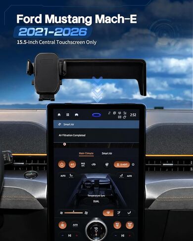 Car Phone Holder for Ford Mustang Mach-E 2021-2026, 15.5" Mount in Kuwait