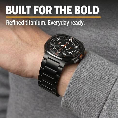 Titanium Band for Samsung Galaxy Watch Ultra 2 & Ultra 47mm, DLC Coating in Saudi Arabia