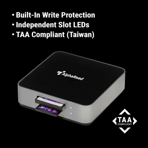 DataLocker Dual CFexpress Type B & SDXC UHS-II Card Reader, USB-C 10Gbps in Saudi Arabia