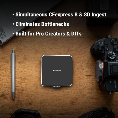 DataLocker Dual CFexpress Type B & SDXC UHS-II Card Reader, USB-C 10Gbps in Saudi Arabia