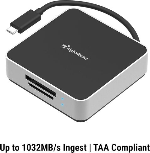 DataLocker Dual CFexpress Type B & SDXC UHS-II Card Reader, USB-C 10Gbps in Saudi Arabia