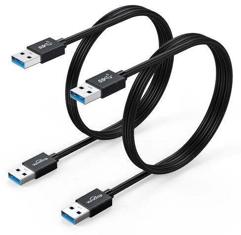 USB to USB Cable 3FT 2Pack, 5Gbps USB 3.0 A to Type A Male to Male Cord in Kuwait