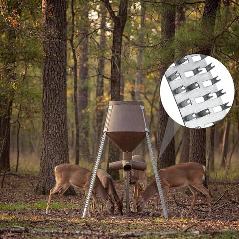 Duraaamo 6 Pack Feeder Spikes Deterrent Strips with Self Tapping Screws in Saudi Arabia
