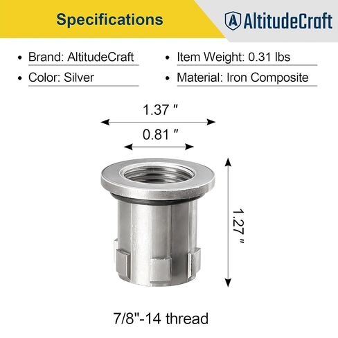 Die Bushings, Quick Change Bushing System with Press Bushing for Reloading, Compatible with Hornady Single-Stage Press and Progressive Press, 10 Pack in Saudi Arabia