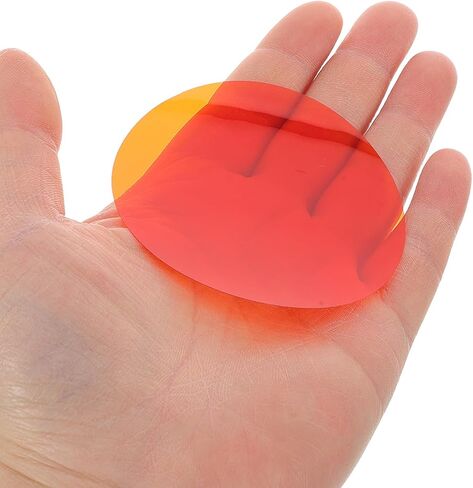 50pcs Orange Lighting Filter Sheets for LED Spotlights PET in Kuwait