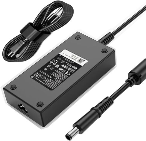 شاحن / محول تيار متردد 180 وات 130 وات مناسب لجهاز Dell-G-Series G3 15 3500/3579 /3590 G3 17 3779 G5 5510/5511/5515/5520 G7 17 7790 سلك محول إمداد الطاقة للكمبيوتر المحمول in Kuwait