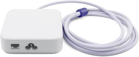 143w Power Adapter w/Ethernet A2290 for iMac (24 inch M1/M3/M4) A2280 A2439 A2438 A2873 A2874 A3137 A3247 US Power Cord Cable 923-05141 661-18541 661-46770 (Purple w/Ethernet) in Saudi Arabia