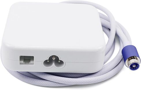143w Power Adapter w/Ethernet A2290 for iMac (24 inch M1/M3/M4) A2280 A2439 A2438 A2873 A2874 A3137 A3247 US Power Cord Cable 923-05141 661-18541 661-46770 (Purple w/Ethernet) in Saudi Arabia
