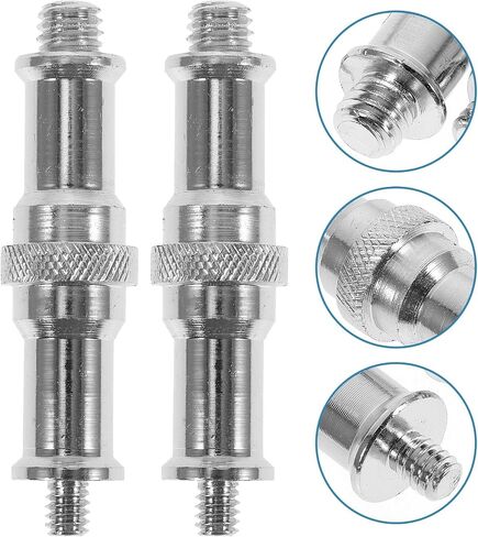 Threaded Screw Adapter Male 2pcs Spigot /4 to 3/8 Inch in Saudi Arabia