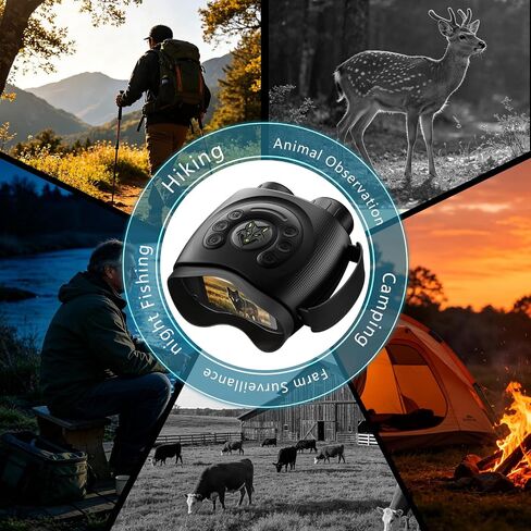 Ni-SHEN HD Night Vision Goggles for Adults,Outdoor Night Vision Binoculars in Saudi Arabia