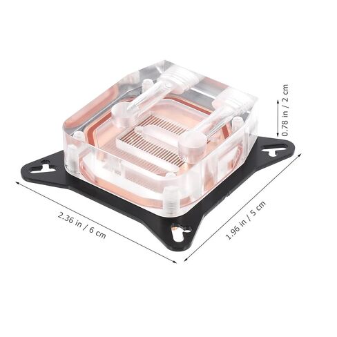 GPU Water Block 52x63 Copper Base Embedded Cooling Block in Kuwait