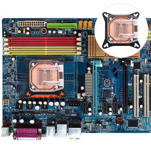 GPU Water Block 52x63 Copper Base Embedded Cooling Block in Kuwait