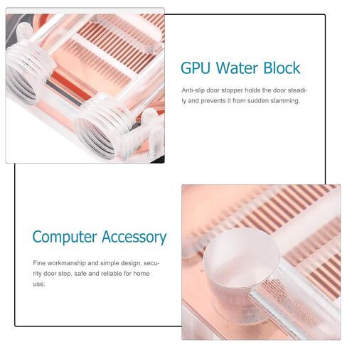 GPU Water Block 52x63 Copper Base Embedded Cooling Block in Kuwait