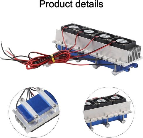for peltier TEC Cooling Module, DC 12V 288W Max 4‑Chip Water‑Cooled in Saudi Arabia
