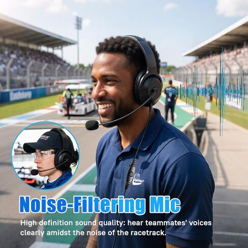 APX 8000 Walkie Talkie Tactical Headset One-Sided Earmuff Headphone with Ptt Boom Mic Two Way Radio Earpiece Ear Piece for Motorola APX6000 APX7000 APX8000 XPR7550 XPR7550e XPR6350 XPR6550 in Saudi Arabia