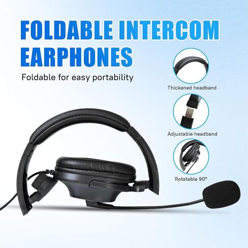 APX 8000 Walkie Talkie Tactical Headset One-Sided Earmuff Headphone with Ptt Boom Mic Two Way Radio Earpiece Ear Piece for Motorola APX6000 APX7000 APX8000 XPR7550 XPR7550e XPR6350 XPR6550 in Saudi Arabia