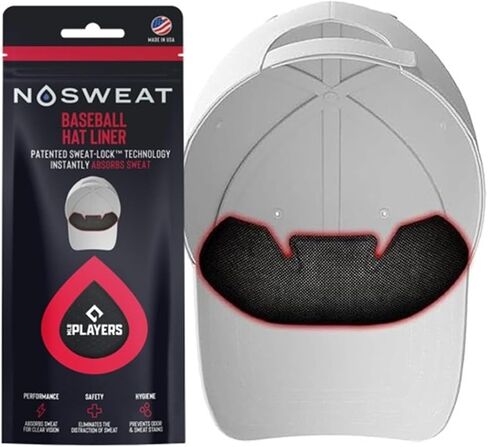 Baseball Hat Sweat Liner - MLB Players Officially Licensed Cap Sweatband Protector in Saudi Arabia