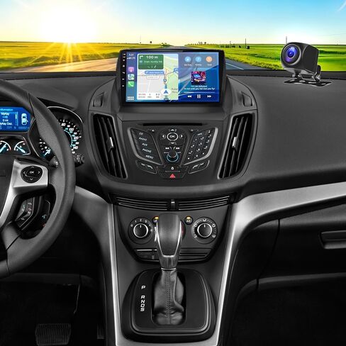 Android 15 Double Din 9" Car Radio Stereo for Ford Escape 2013 2014-2019 in Saudi Arabia