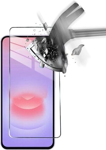 3 Pack Tempered Glass Screen Protectors Compatible with Samsung Galaxy A27 5G, Anti Scratch, Bubble Free, 9H Hardness in Saudi Arabia
