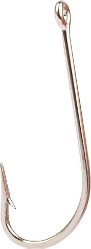 Mustad 3407 Classic O'Shaughnessy Forged Hook, Saltwater, MVL-V1 Cut Point, Nor-Tempered - DuraTin and Bronze in Saudi Arabia