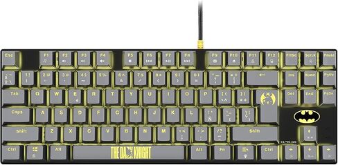 FRTEC - TKL Wired Mechanical Gaming Keyboard, Batman PC Gaming Accessories Official License (Batman Keyboard) in Saudi Arabia