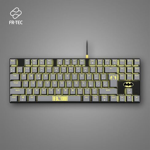 FRTEC - TKL Wired Mechanical Gaming Keyboard, Batman PC Gaming Accessories Official License (Batman Keyboard) in Saudi Arabia
