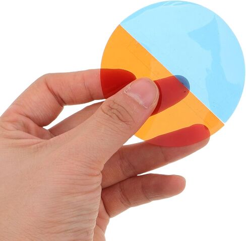 12pcs LED Lamp Filter 66mm PET Gel Light Diffuser Sheets in Kuwait