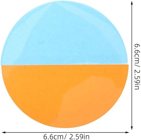 12pcs LED Lamp Filter 66mm PET Gel Light Diffuser Sheets in Kuwait