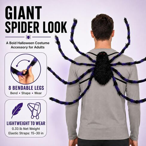 YoGoods Spider Backpack - Halloween Costume Accessory in Saudi Arabia