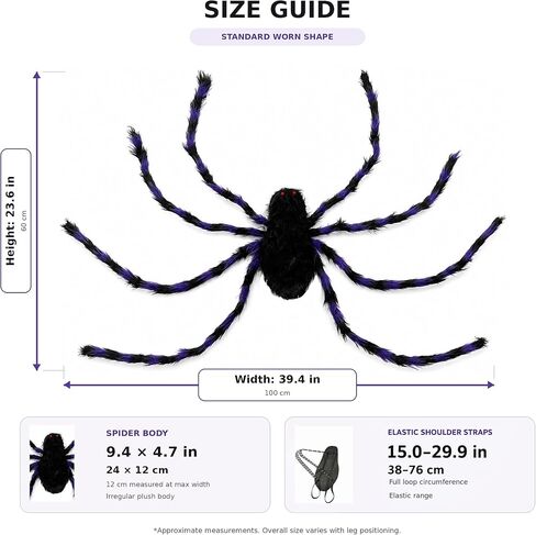 YoGoods Spider Backpack - Halloween Costume Accessory in Saudi Arabia