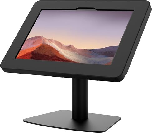 Tablet Stand for Desk Compatible with 11" Samsung Galaxy Tab A9+/A11+, All Metal Holder with Key Lock & 145° Adjustment, Cable Management with USB-C Adapter - BSC205BJ in Saudi Arabia
