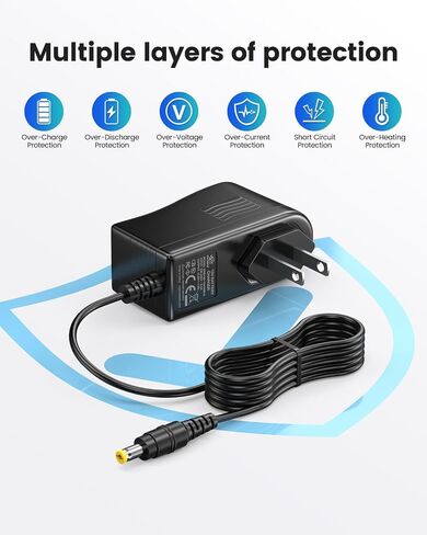 12.6V 1A Li-ion Battery Charger for 3S 11.1V Pack – US Plug in Saudi Arabia