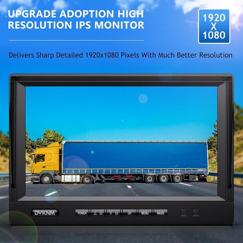 Wired Backup Camera System, 9" 1080P IPS Monitor & 2 Rear View Camera in Saudi Arabia