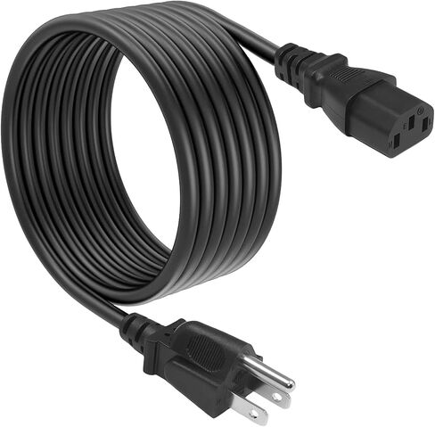 8FT AC Power Cord for ION Block Rocker, ION Pathfinder, ION Tailgater Bluetooth Speaker, Guitar Amplifier Musical 3 Prong Power Cable Replacement in Kuwait