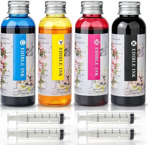 4×100 ML Ink Refill Kit, Compatible for 280XL 281XL 270XL 271XL 250XL 251XL,Suitable for PIXMA TS702a TS702 TR8620a IX6820 TR8622a TR6320, 4 Colors BK C Y M with 4pcs Refill Syringe in Saudi Arabia