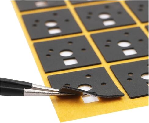 120 Pieces Mechanical Keyboard Switch Sticker Noise Dampener Foam Sound Reduction Insulation Film Fit for Switch Stabilizer(PORON) in Saudi Arabia