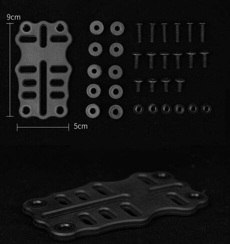 Tactical Modular Holster Adapter QLS Quick Detach Platform MHA Universal Mount Military Hunting Airsoft Pistol Mag Holsters Accessory Black in Saudi Arabia