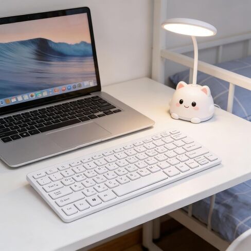 Korean Keyboard Wireless 2.4GHz 78 Keys Proof aptop Korean Keyboard with Anti Fade Keys for PC Laptop Language Users Learners Enthusiasts in Saudi Arabia