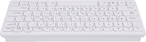 Korean Keyboard Wireless 2.4GHz 78 Keys Proof aptop Korean Keyboard with Anti Fade Keys for PC Laptop Language Users Learners Enthusiasts in Saudi Arabia