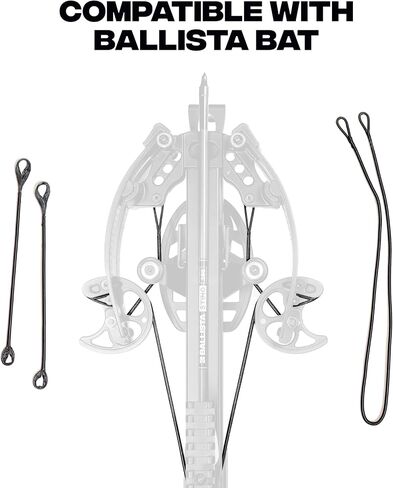 BALLISTA BAT Crossbow Replacement String and Cable Set, Black in Saudi Arabia